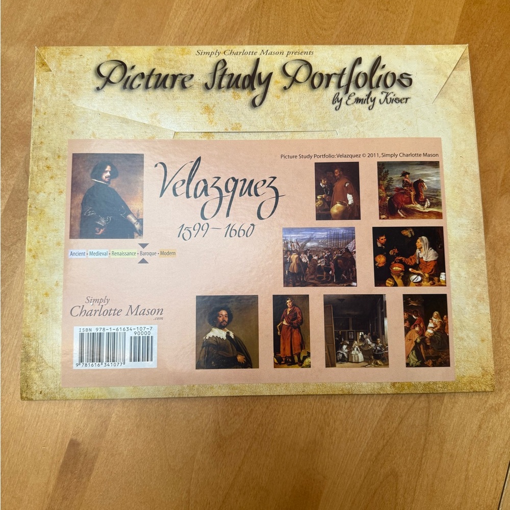 SOLD: Velazquez Picture Study Cards